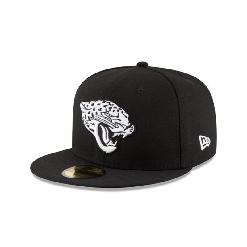 NFL Jacksonville Jaguars 59Fifty Fitted (UXS3677) - Black New Era Caps